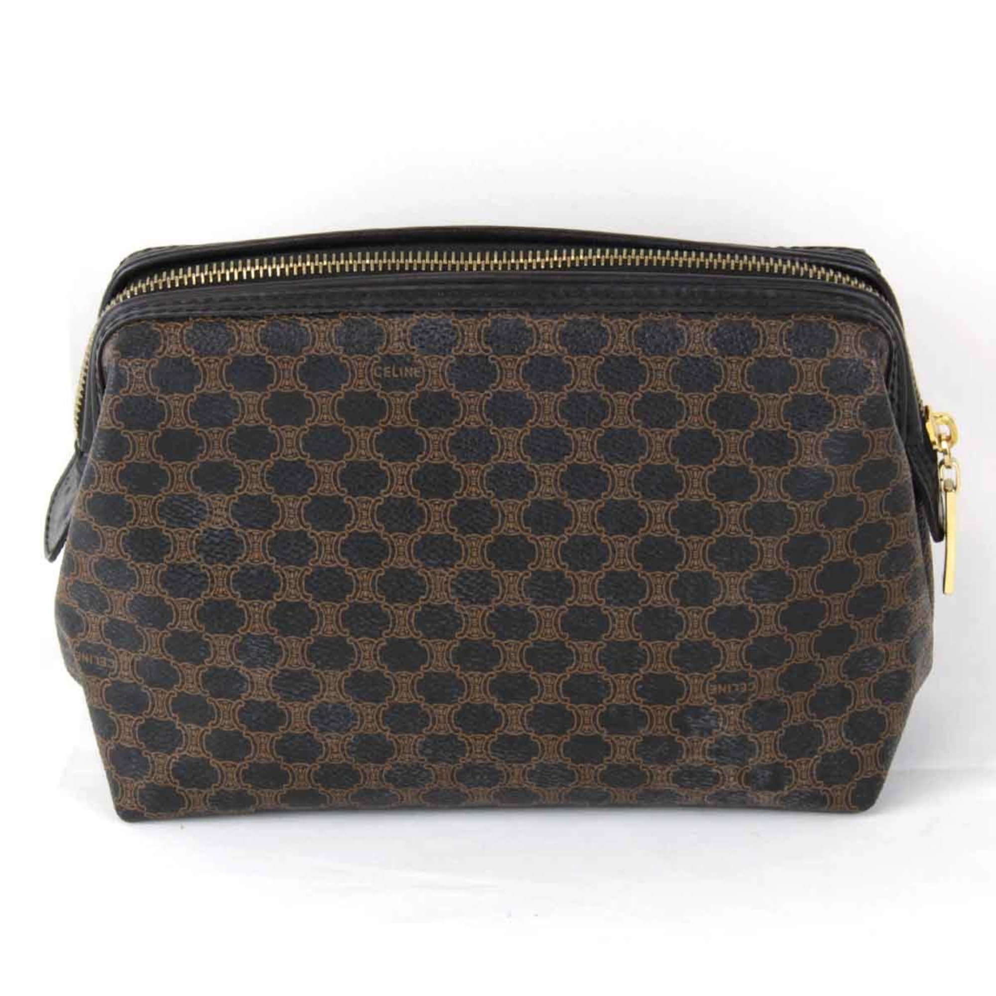 Pre-Owned CELINE MC99/2 Pouch Leather/Brown Women's (Fair) - Walmart.com