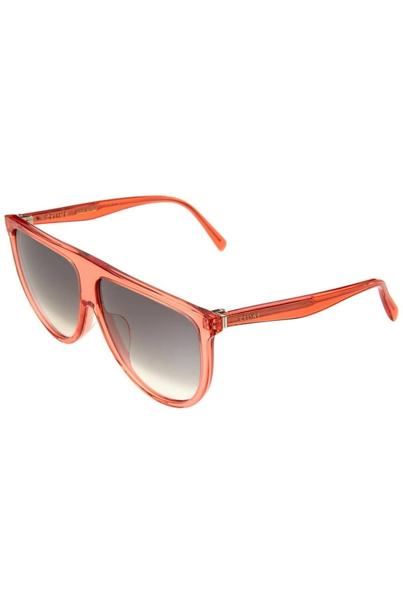 Women's CL40006F 62mm Sunglasses, Red