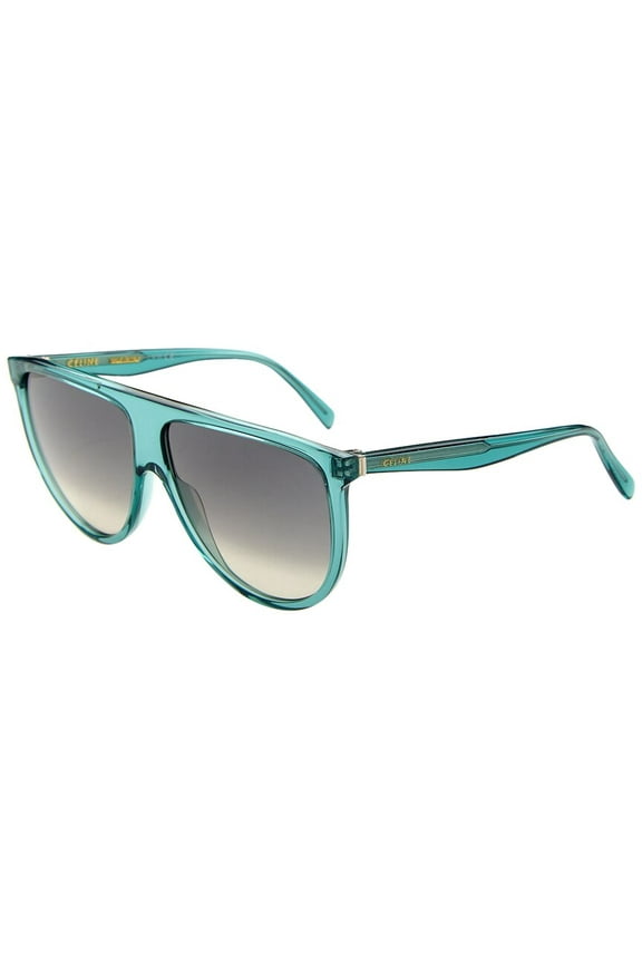 Women's CL40006I 62mm Sunglasses, Green