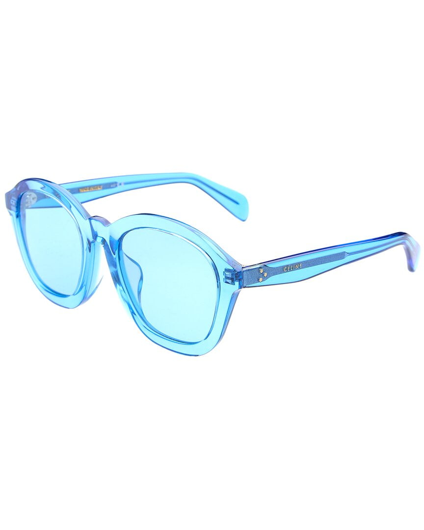 CELINEセリーヌ CL40017F 84V サングラス ブルー CELINE Women's CL40017F 53mm Sunglasses, Blue - Walmart.com