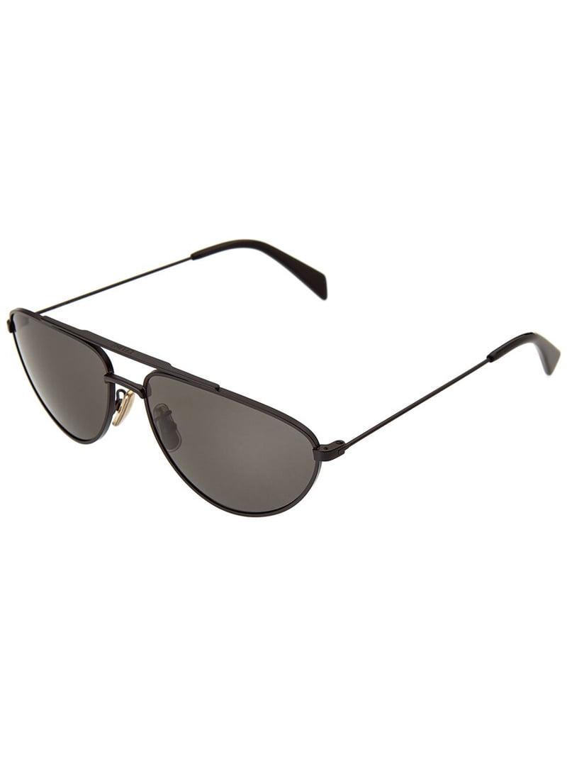 NEW CELINE UNISEX BLACK SUNGLASSES CELINE CL40077U 02A SUNGLASSES New CELINE CL40077U 02A Matte Black/Smoke 59-16-145  main image 3