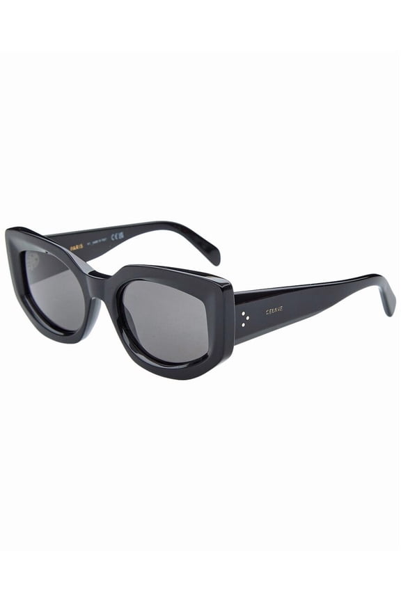 Women's CL40277I 54mm Sunglasses, Black