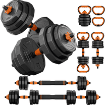 66lbs 5 in 1 Adjustable Versatile Dumbbell Set, Free Weight Dumbbells for Home Gyms Workout