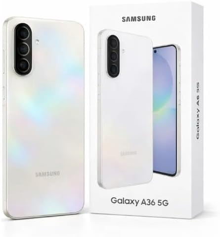 CELLPHONE SAMSUNG GALAXY A36 5G 8RAM 256GB SILVER WHITE - NEW