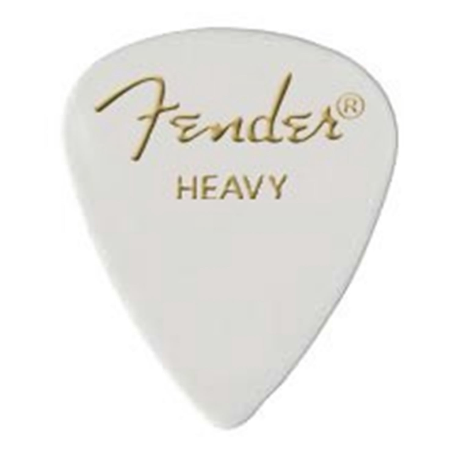 CELLULOID PICKS HEAVY,WHITE/144