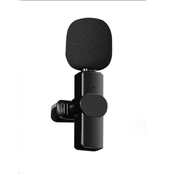 CELNNCOE Mini Wireless Lavalier Microphone for iPhone,Dual Clip on Lav Mic Lasting 10H for Video Recording Livestream Recording Vlog,Type C interface