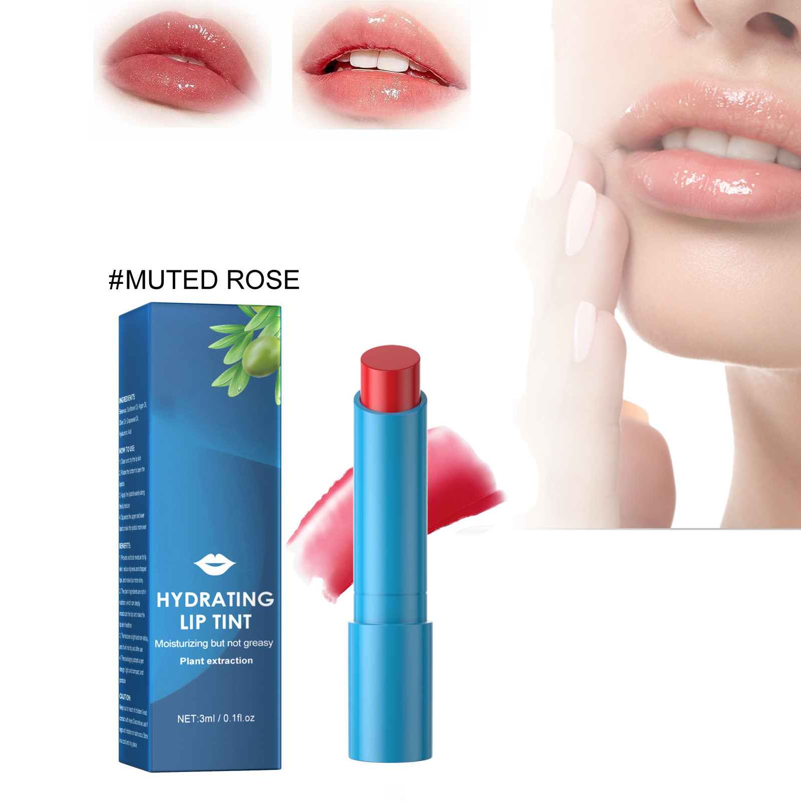 CELNNCOE Thrive Lip Tint Hydrating, Sheer Strength Hydrating Lip Tint