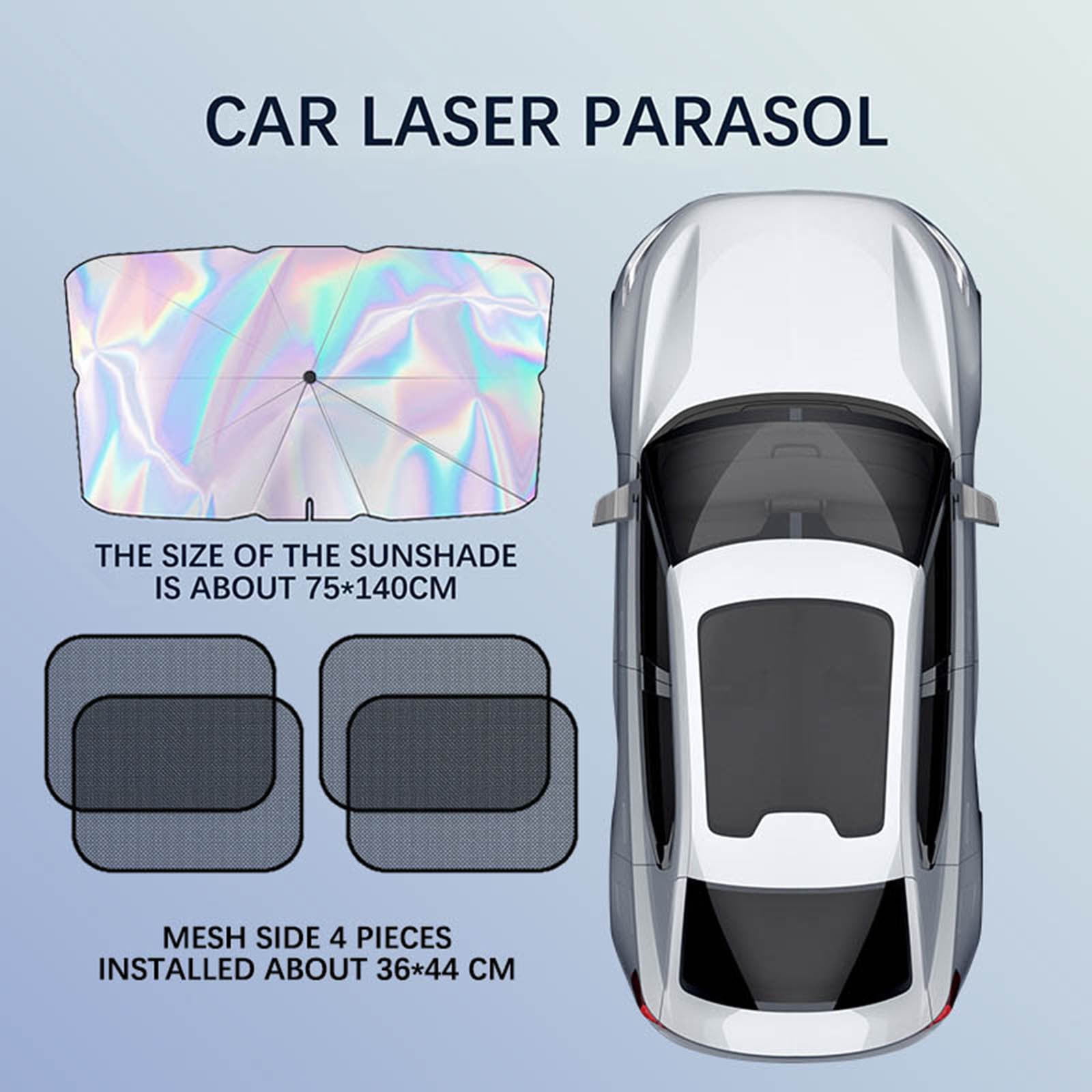 CELNNCOE Umbrella Sunshade Car Thermal Insulation Sunshade Window