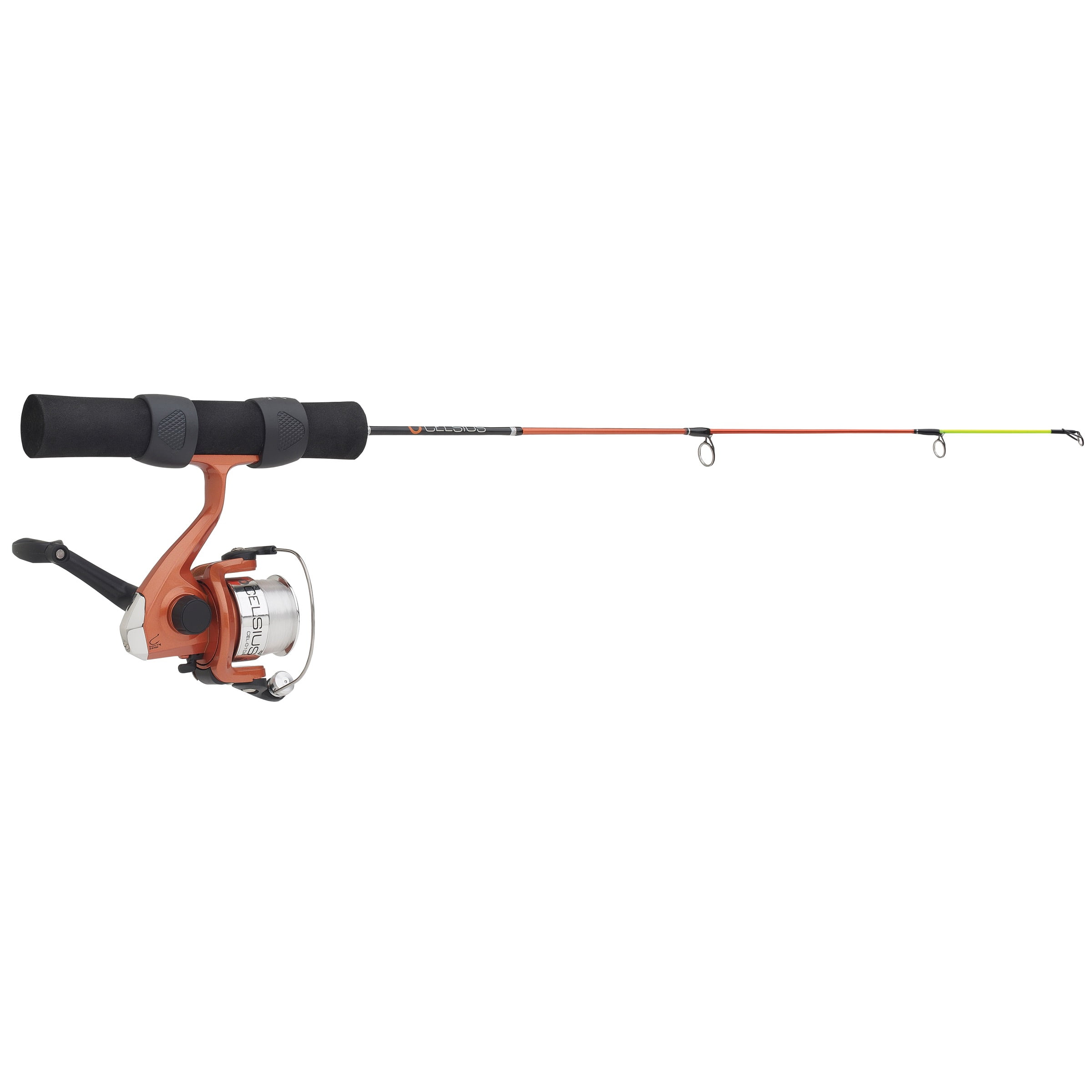 PLUSINNO Ultralight Winter Ice Fishing Rod Reel Combo 26/27/28 inch. Medium  Light Fast Action