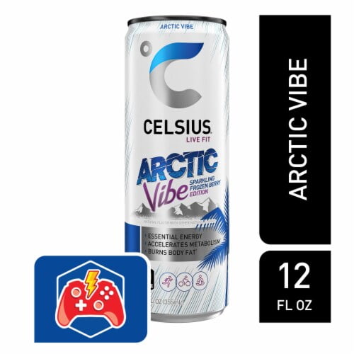 CELSIUS Sparkling Arctic Vibe Energy Drink Can 12 fl oz