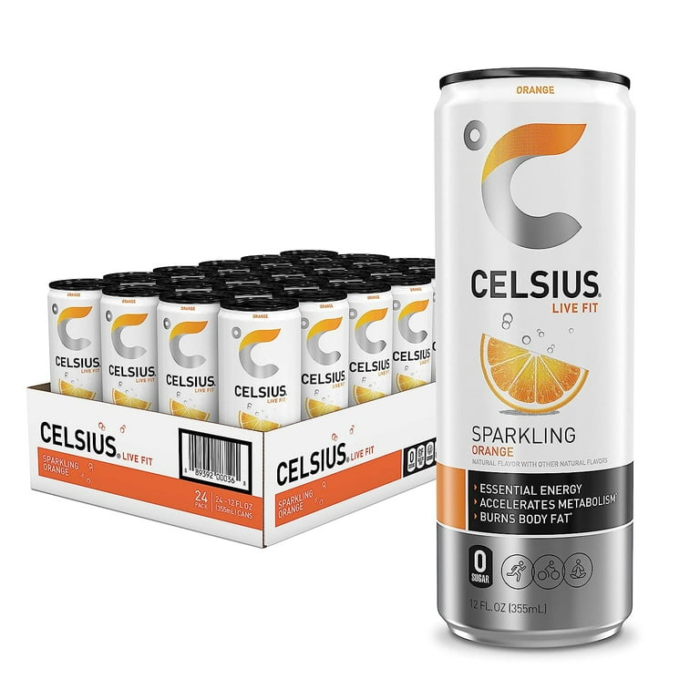 Live Fit Fitness Drink, Sparkling Orange,12 oz Can, 12/Carton Live Fit Fitness Drink, Sparkling Orange,12 oz Can, 12/Carton