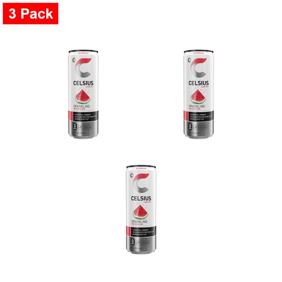 CELSIUS Sparkling Watermelon Functional Energy Drink - 12 fl oz Can