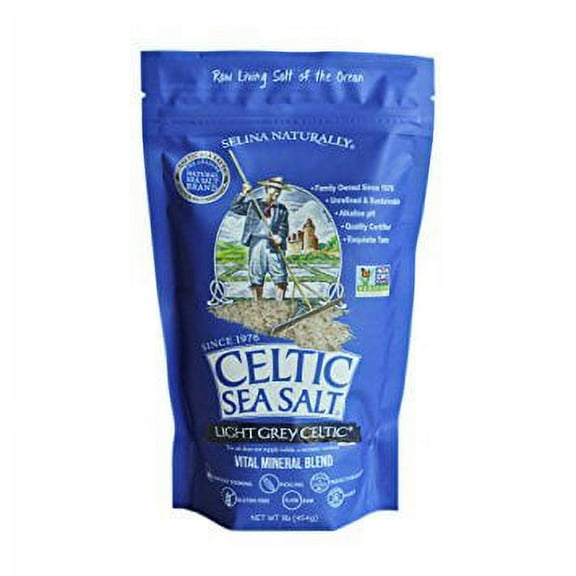 CELTIC SEA SALT Light Grey Coarse Salt, 0.02 Pound