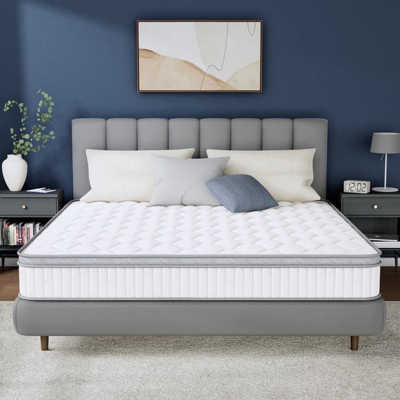 CELTOSS Hybrid Mattress, Medium Firm, Gel Infused Memory Foam, Motion Isolation, Pressure Relief, Edge Support, CertiPUR-US Certified, Orthopedic Support, Mattress in a Box