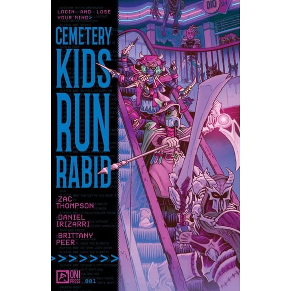 CEMETERY KIDS RUN RABID #1 (OF 4) CVR A DANIEL IRIZARRI Oni Press Comic Book 2025