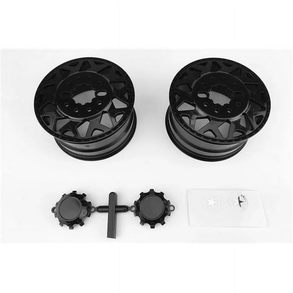 CEN Racing CEGCD0603 American Force H01 Contra Wheels with Cap for DL-Series F450 SD, Black
