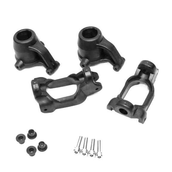 Cen Racing Caster Block And Steering Knuckle Set, Colossus Xt