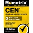 thumbnail image 1 of CEN Study Guide 2023-2024 - CEN Exam Secrets Review Book, Full-Length Practice Test, Step-by-Step Video Tutorials: [4th , (Paperback), 1 of 1