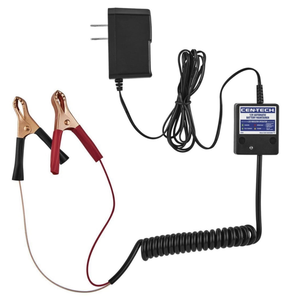 CEN TECH 12V Automatic Battery Maintainer Charger Walmart