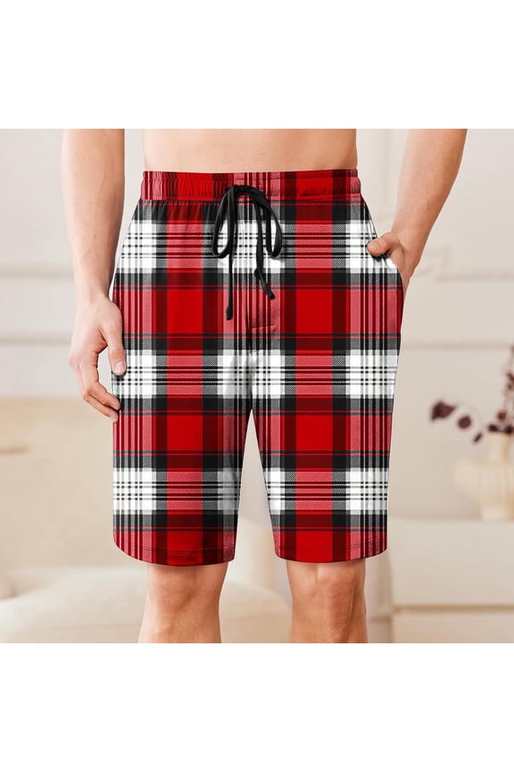 Men's Big Pants Loose Quick Dry Shorts Swimwear Beach Holiday Party Bermuda Swim Red**,Size XL