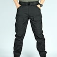 thumbnail image 1 of CENGNIAN Cargo Hiking Pants Lightweight Work Pants for Men Construction Water Resistant Casual Pants Black,Size 3XL, 1 of 6