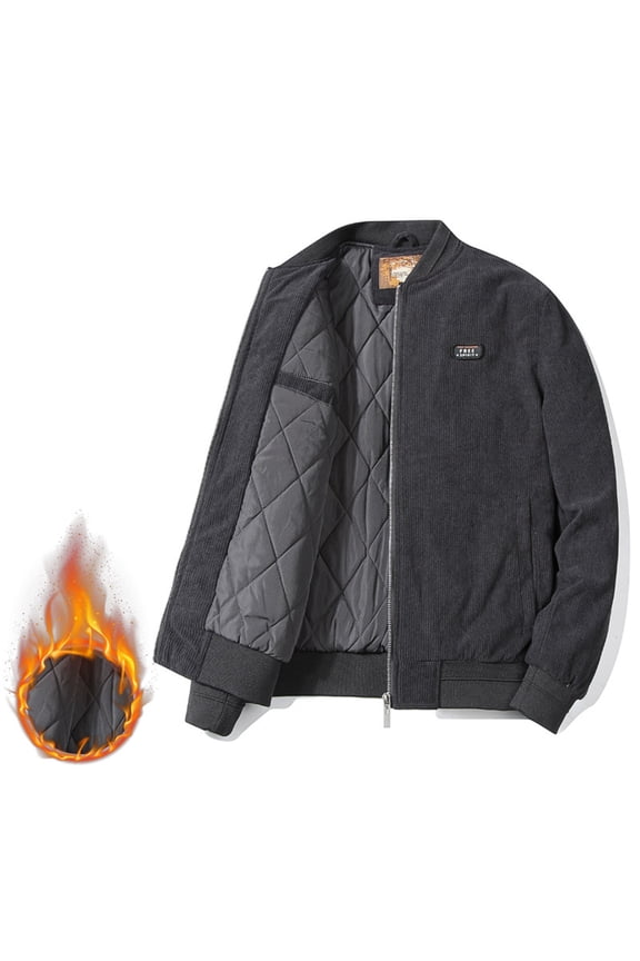 Men's Winter Coats Water Resistant Windproof Insulated Jacket Lightweight Jacket with Hood Quilted Lined Long Sleeve Parkas