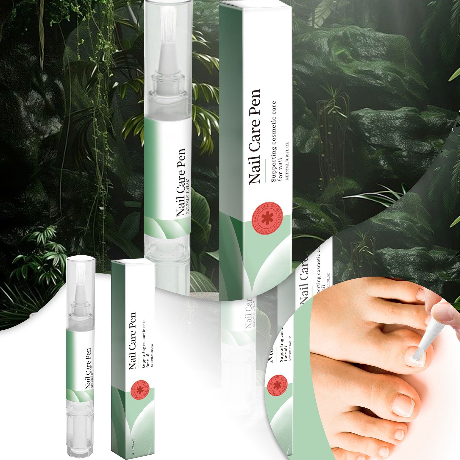 CENGZISHU 3ml Nail Cuticle Oil Nourishes Cleans Hydrates And