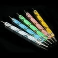 CENGZISHU 5PCS Coloured Double Ended Dotting/Marbleizing Tools