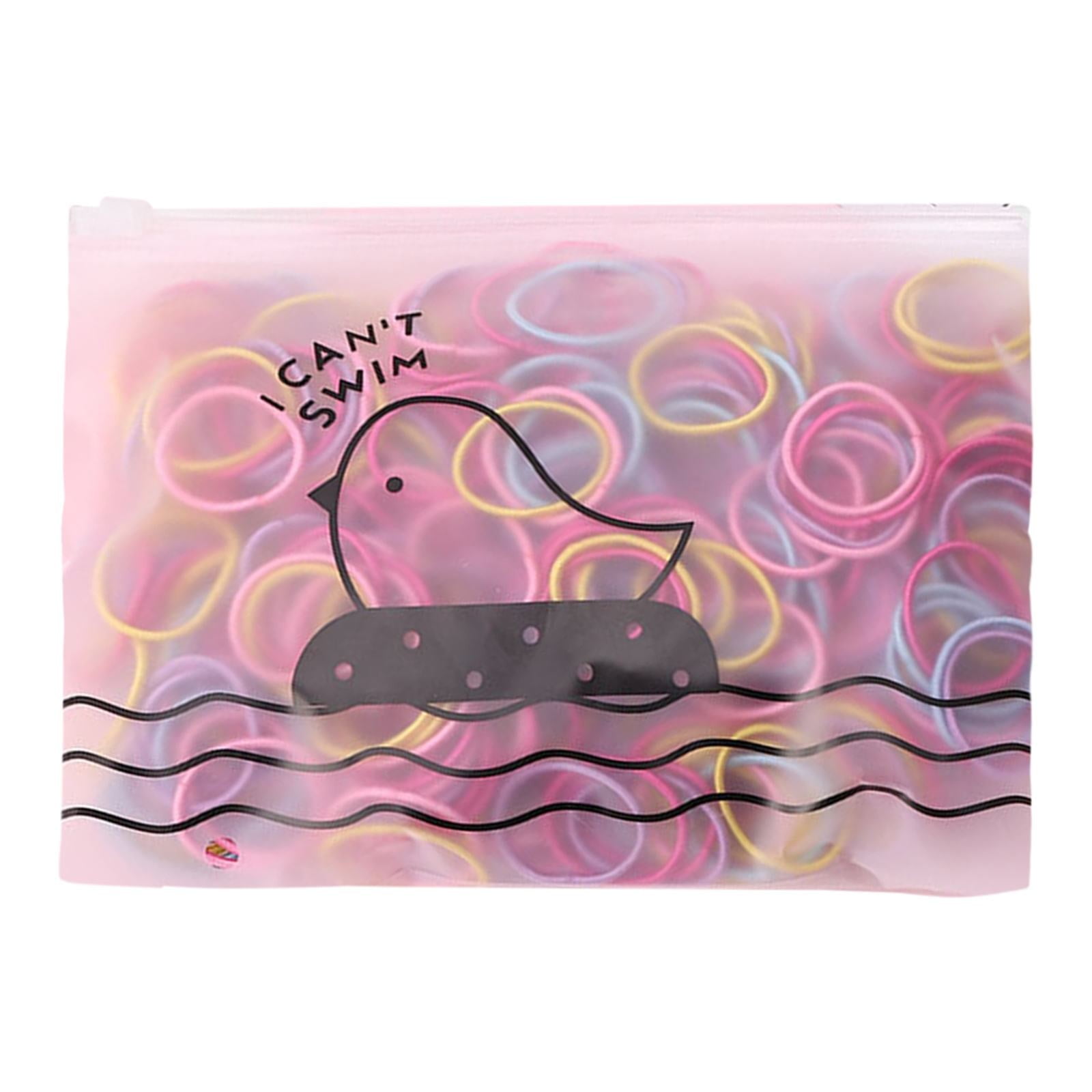 CENGZISHU Extra Long Hair Elastics Baby Hair Ties For Girls Multicolor