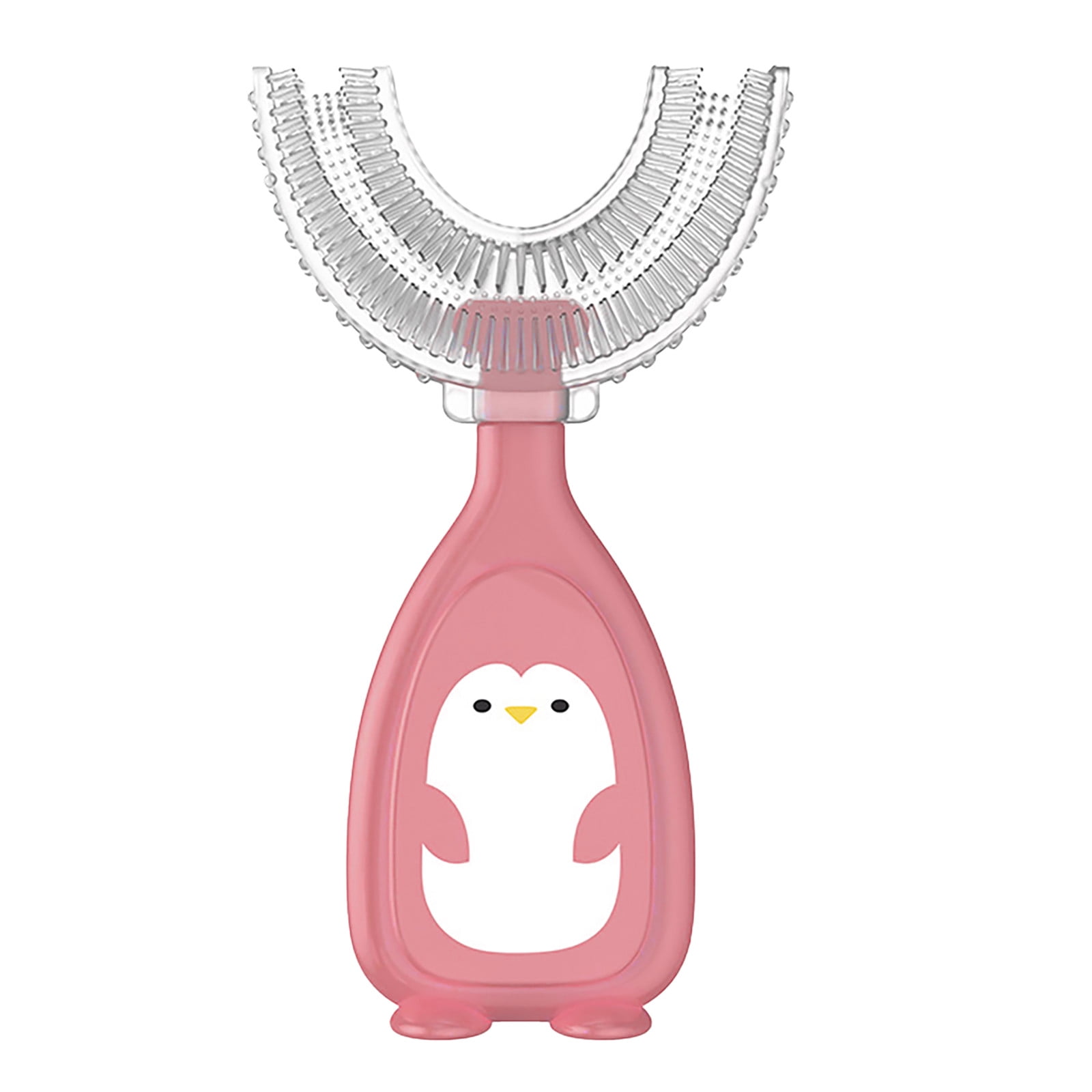 CENGZISHU Mini Toothbrushes with Toothpaste Children's Ushape