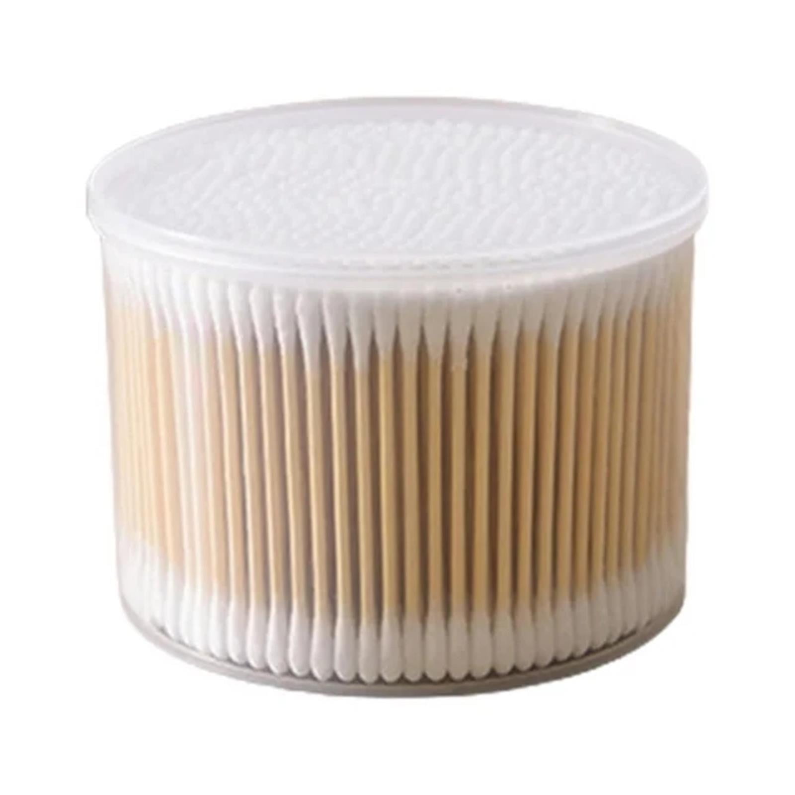 CENGZISHU Simple Sugars Facial Scrub Cotton Buds Ear Cleaning Storage