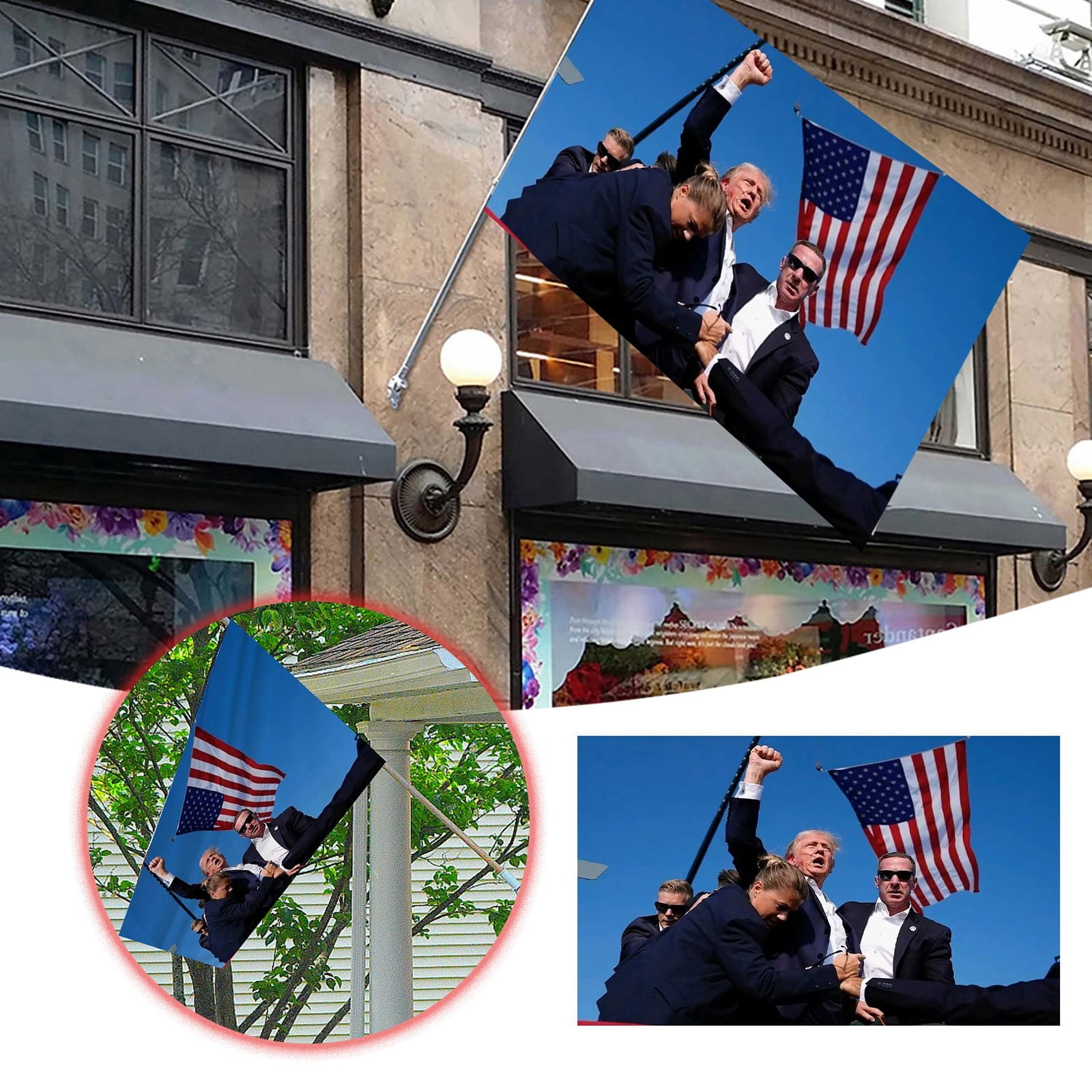 CENGZISHU Trump 2024 Flag,Trump Flags Large Trump 2024 Flag Double