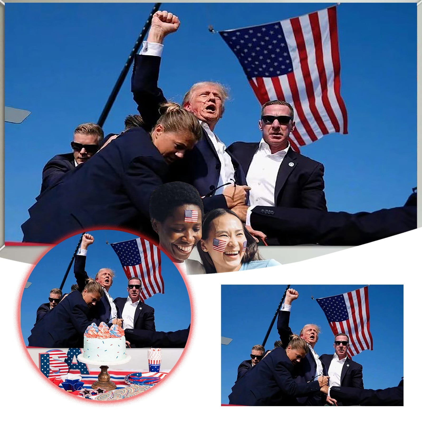 CENGZISHU Trump Flag,Trump Flags for Outside Political Flags Trump