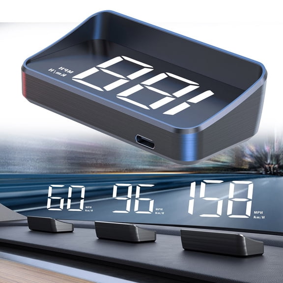 CENL 1* Car M2 Heads Up Display GPS+BeiDou Dual Chip Windshield HD Display 90*45*14mm GPS Speedometer Speed Display Car Electronics