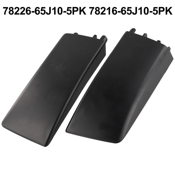 CENL 1 Pair Roof Rack Rail Rear End Cap L&R Side Fit For Suzuki Grand Vitara 06-15