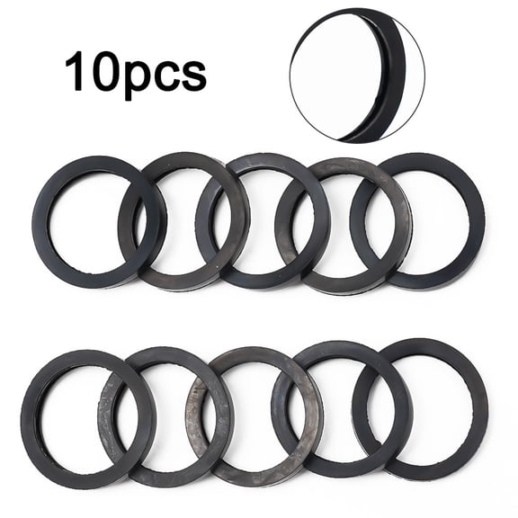 CENL 10Pcs Can Gaskets Black Universal Oil Tank Sealing Ring Gas Can Spout Gaskets Sealing Rubber O-Ring Seals Gasket Fuel Washer