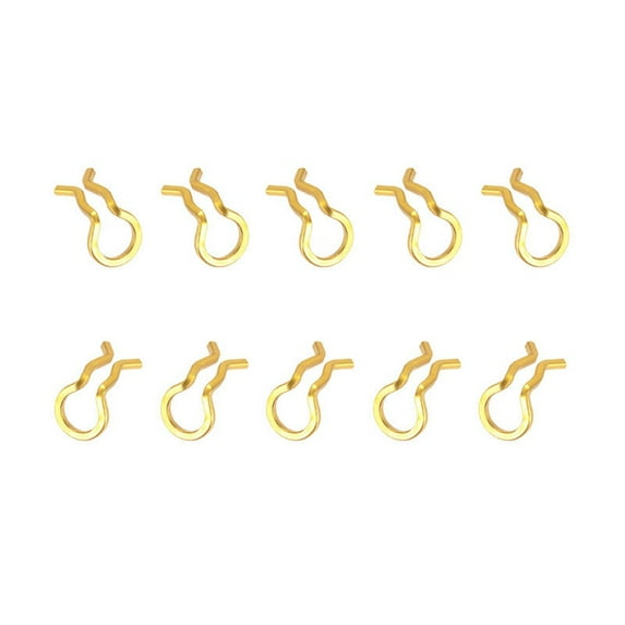 CENL 10pcs Bike Brake Caliper Spring Clips for Shimano for XT for SLX Bicycle Pad Pin