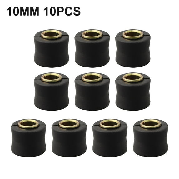 CENL 10pcs Rubber Ringsfor eibke Motorcycle Rear Shock Absorber Rubber Buffer Rubber