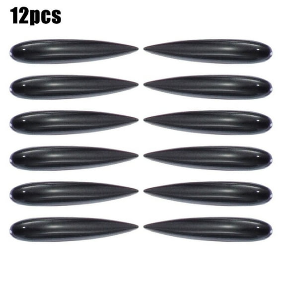 CENL 12PCS Car Door For Edge Guard Trim Strip for Bumper Protection Anti Scratch Rubber Protection for Most Vehicles
