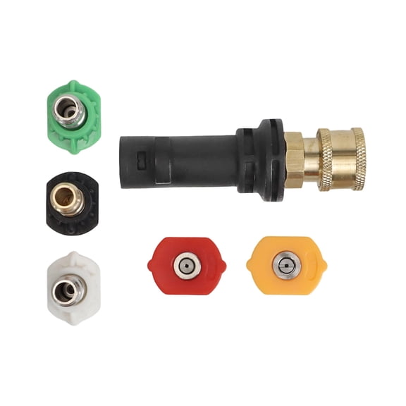 CENL 14 Inch Adapter for Karcher Pressure Washers K2 K3 with 5 Spray Tip Attachments