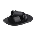 thumbnail image 2 of 2-Piece PVC Inflatable Boat Tent Base - 180° Rotatable Canopy Mount For Kayaks 2 of 14