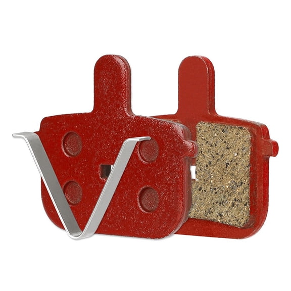 CENL 1Pair Useful E-Scooter Disc Brake Pads Suitable For Kugoo G-booster E-Scooter Rectangular Semi Metal Red Brake Pads Accessory