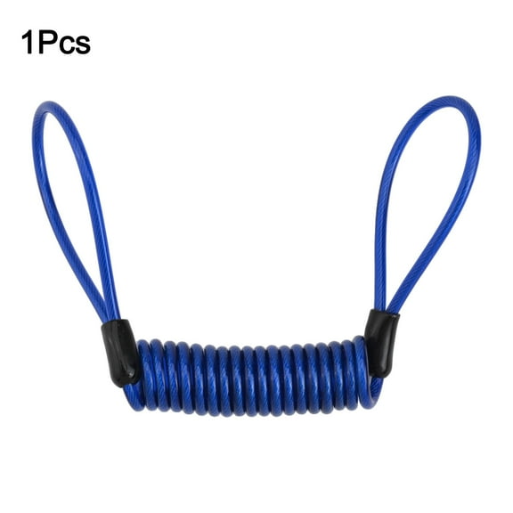 CENL 1pc Bike Spring Cord Hot Sale 145cm Theft Disc Brake Lock Cable Motorcycle Helmet Wire Anti-Theft Cable Protection Alarm Locks
