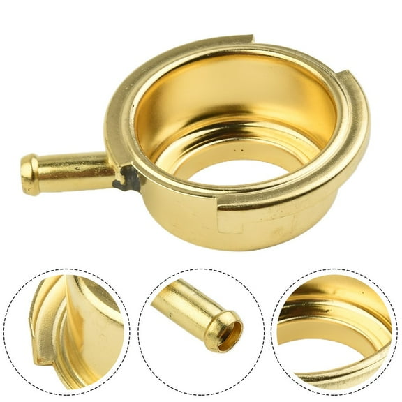 CENL 1pc Car Filler Neck Radiator Neck For Cars Trucks 30mm Bottom Parts Copper Filler Neck Automobiles Replacements Accessories