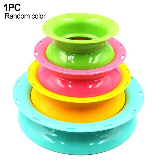 CENL 1pc Fishing Line Coiling Plate Random Color Fishing Lines Coiling Plate Fishing Handles Wire Winding Hand Reels Accessories