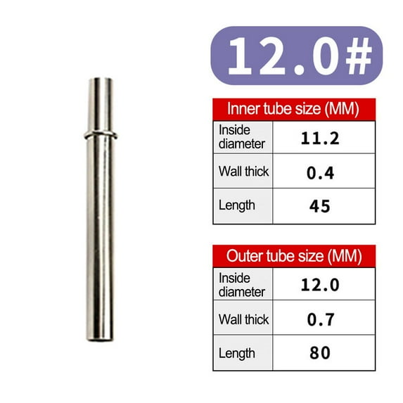 CENL 1pcs Fishing Rod Connecting Tube Fishing Rod Building Repair Fishing Pole DIY