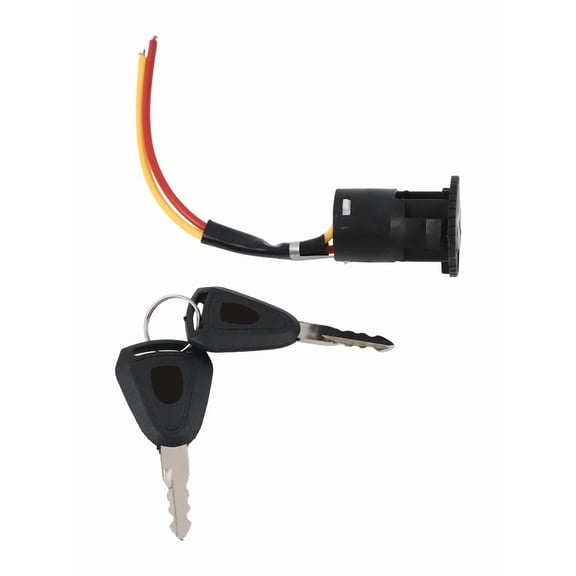 CENL 1x Bike Ignition Switch Entertainment Key Electric Outdoor Cycle Biking For E-Bicycle Scooter Motorcycles Power Lock Replacement
