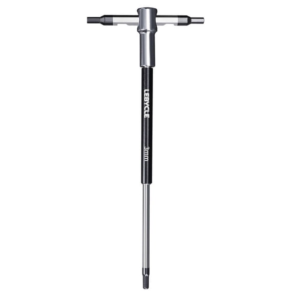CENL 2-10mm T Handle Hex Wrench 2-Way Drive Design Adjustable T-Bar Socket Wrench Convenient Versatile For Various Mechanical Work
