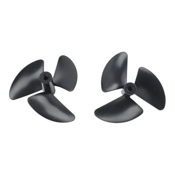 CENL 2 Pcs RC Boat Propeller 30mm 2.3mm 3-Blades Left Right PC Prop For RC Boat Toy Boat Fishing Boat DIY Boat Model Parts