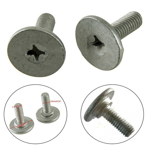 CENL 2Pcs Engine Splash Shield Lower Cover Bolt for Honda for CR-V Civic 90105TBAA00